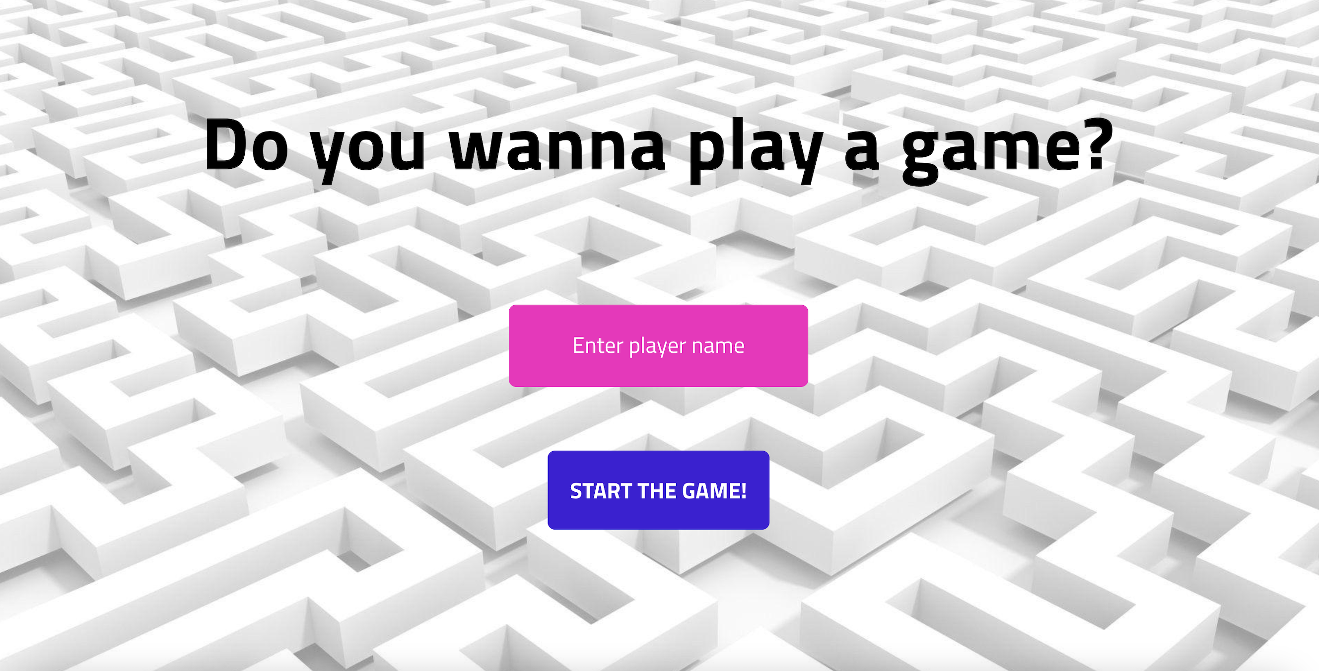 Text based interactive game